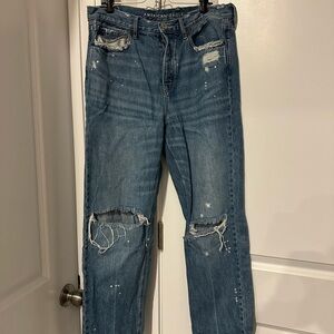 American Eagle Outfitters Blue Boyfriend Jeans